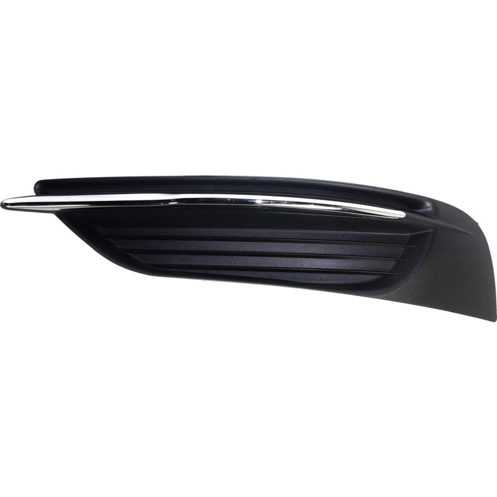 Chrysler 200 Fog Light Cover Pair 2011-2014 - Textured Black Replacement for Driver & Passenger Side | Compatible with Convertible & Sedan Models | OEM Part Numbers CH1038123, CH1039123, 68082055AB, 68082054AB | Perfect for Foggy Weather & Night Driving Safety