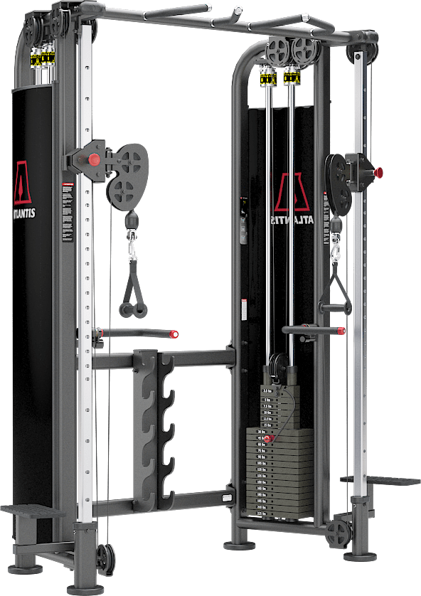ATLANTIS Functional Training System - Home Gym Equipment for Strength & Cardio Workouts | Perfect for Small Spaces & Full-Body Fitness