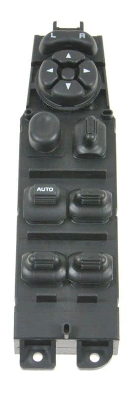 Master Power Window Switch Front Left LH Compatible with Ram Dakota Quad Cab Truck - Durable Replacement Part for Smooth Window Operation - Perfect for DIY Auto Repairs & Upgrades