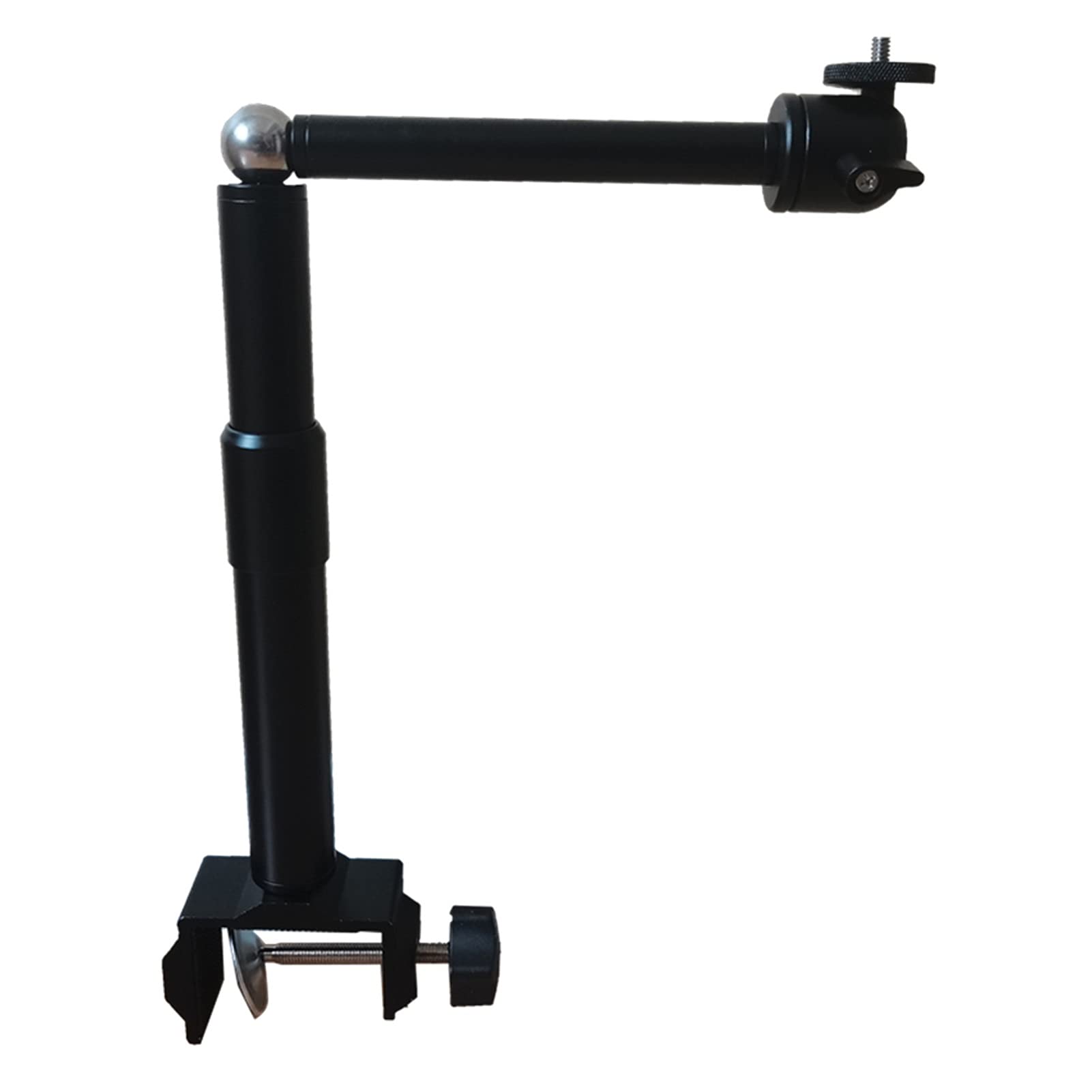 Adjustable Projector Stand Mount - 7.9 to 15 Inch Height, No Drill Installation, 360° Angle Adjustment for Home Theater & Office Presentations - Perfect for Movie Nights, Gaming & Business Meetings