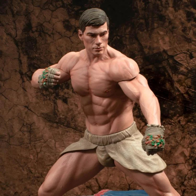 Jean Claude Van Damme Tournament Action Figure - Collectible Diorama for Movie Fans & Action Figure Collectors | Perfect for Display, Gifts, and Home Decor