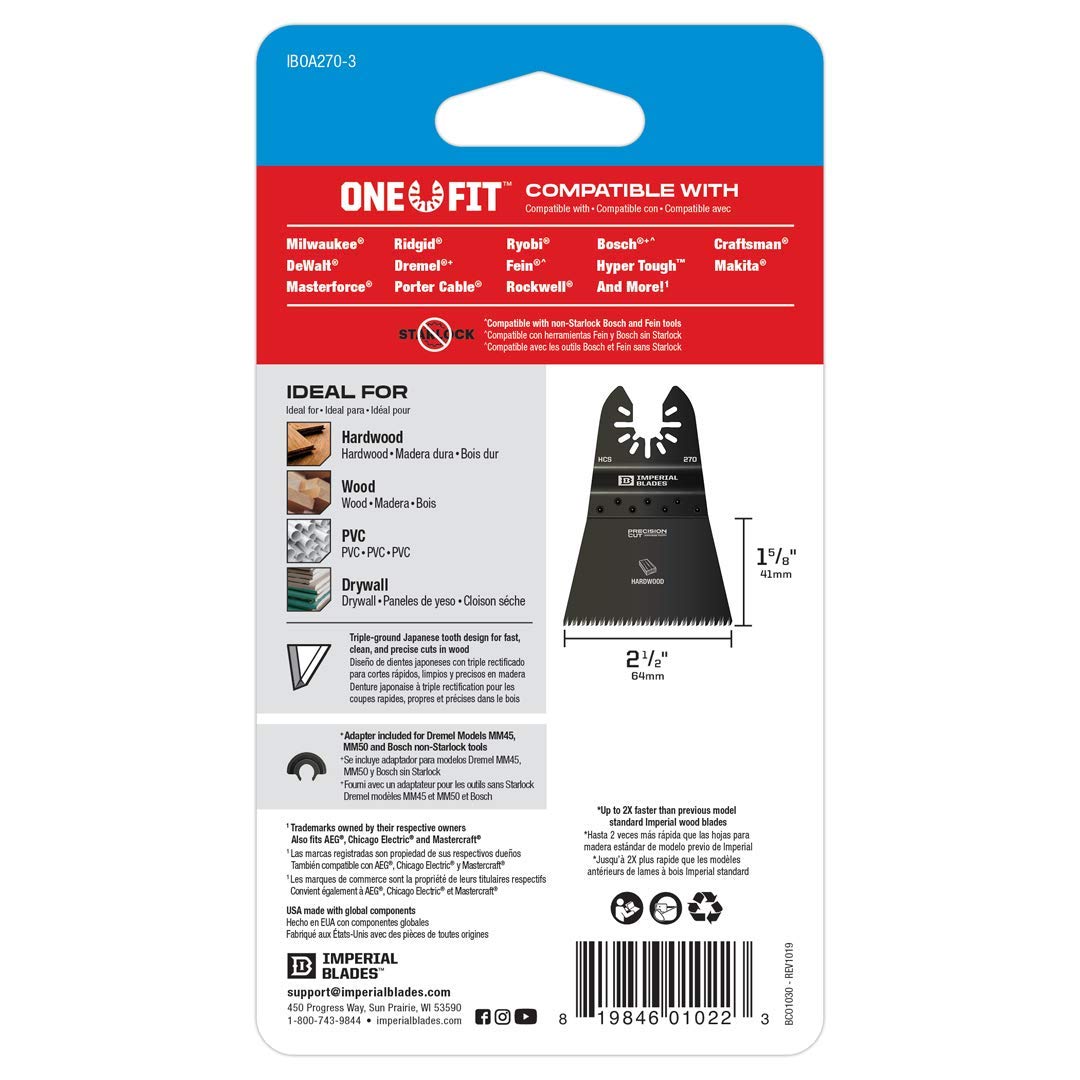 One Fit 2-1/2