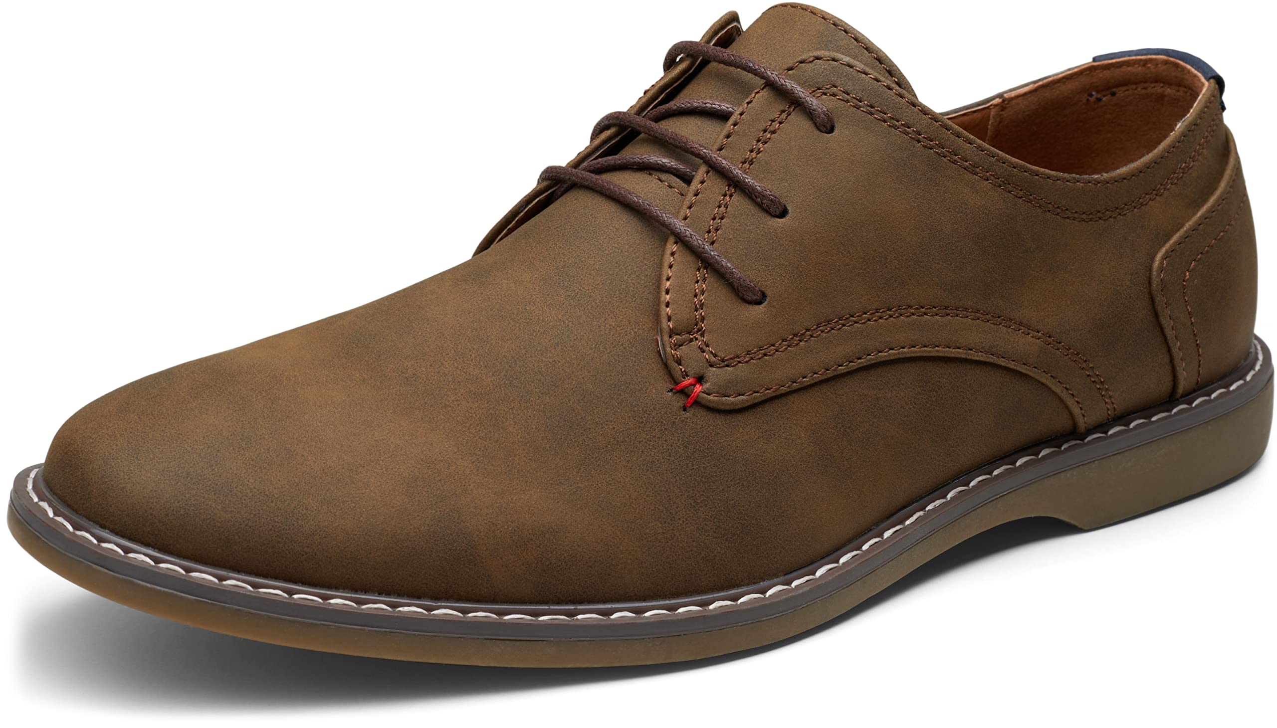 Jousen Men's Suede Casual Dress Shoes - Classic Business Loafers for Office, Wedding & Formal Events