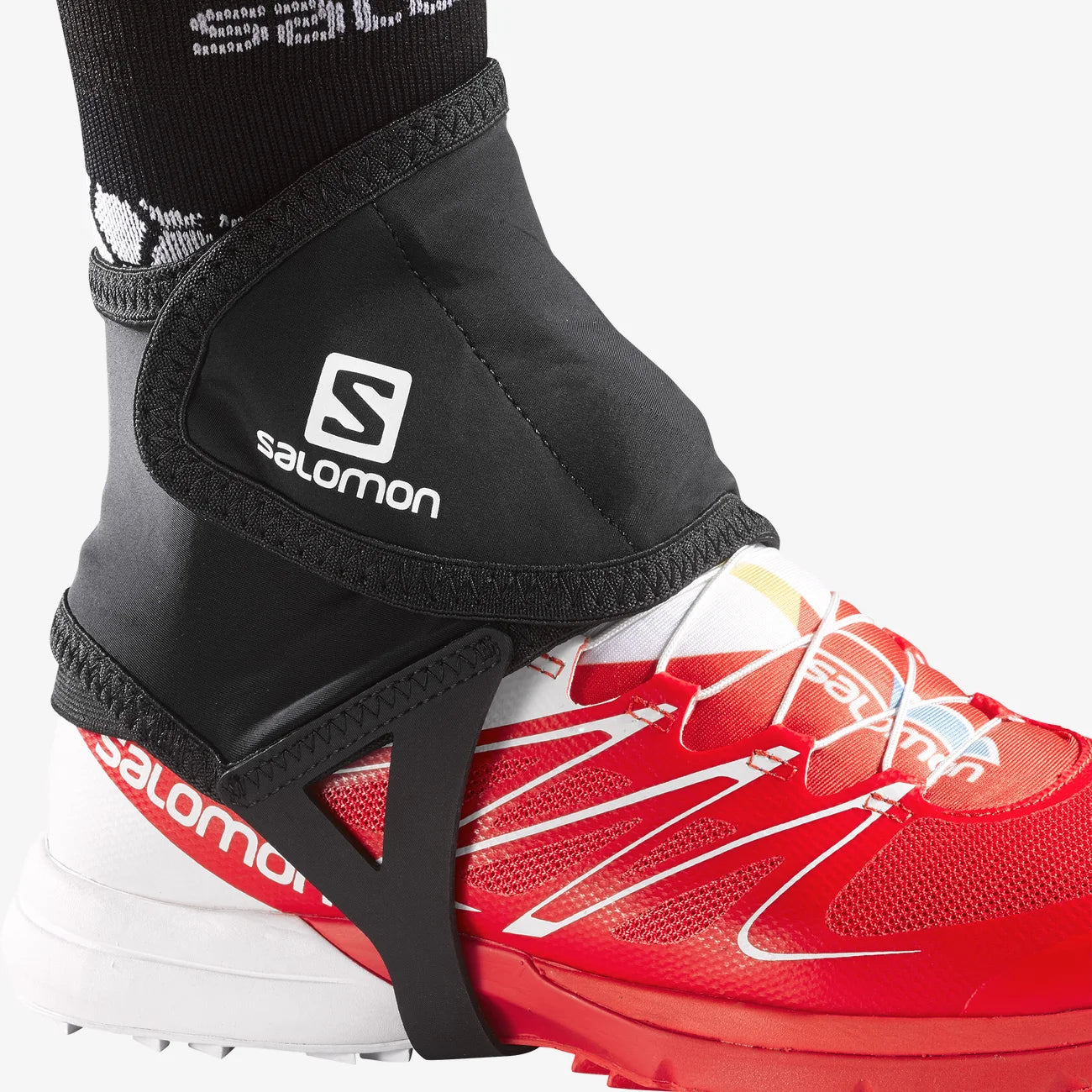 Salomon Low Trail Gaiters - Waterproof Hiking Leg Protection for Outdoor Adventures - Perfect for Trail Running, Hiking & Mountain Climbing