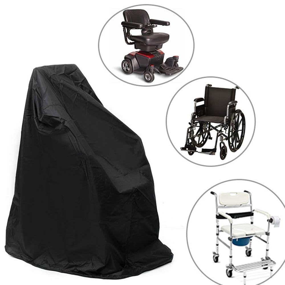 Electric Wheelchair Cover - Waterproof & Dustproof Outdoor Protection for Elderly Scooters - Perfect for Rain, Sun, and Travel Use