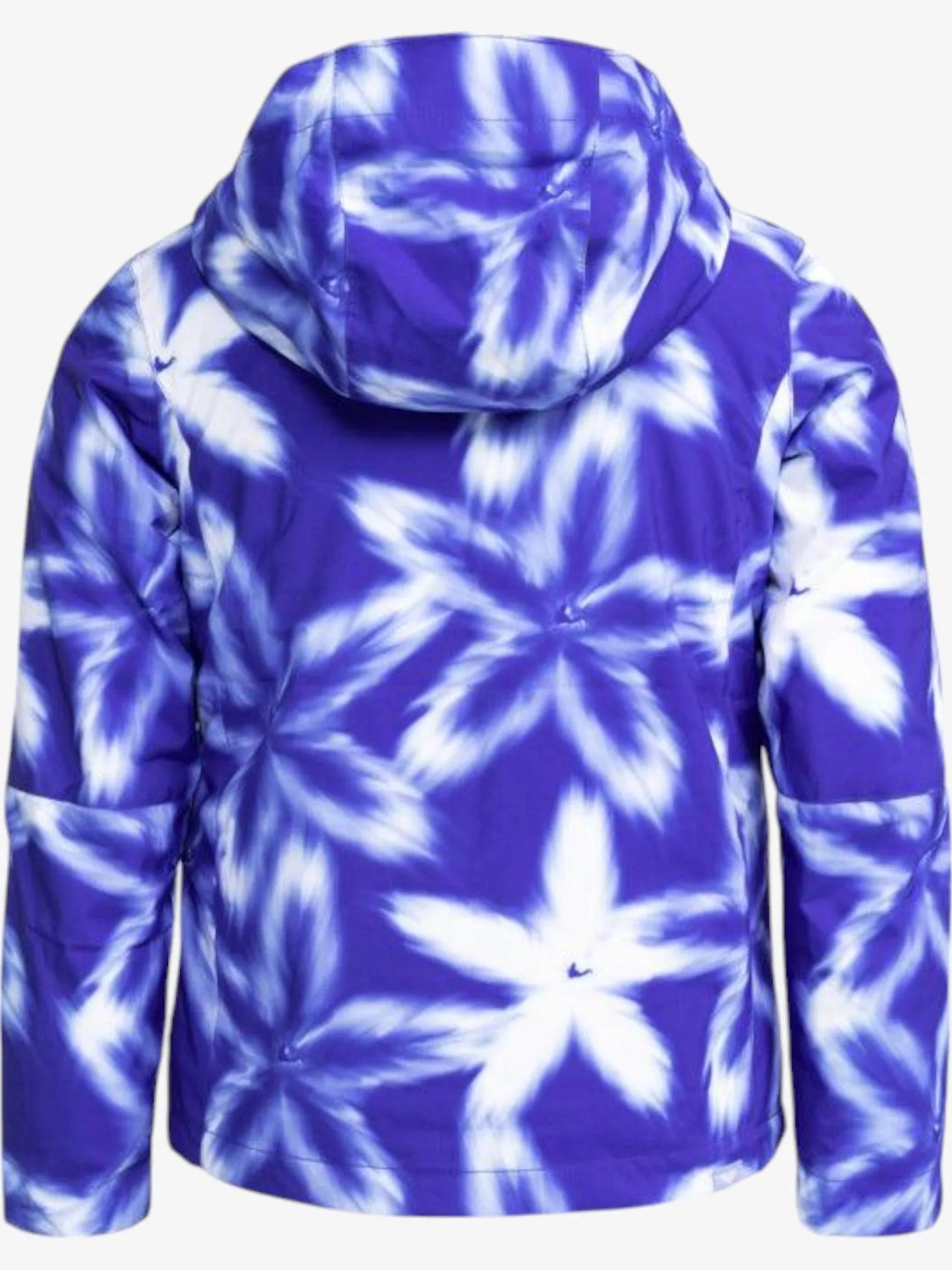 Roxy Jetty Kids' Blue Batik Snow Jacket - Waterproof Winter Coat for Girls, Perfect for Skiing & Snowboarding