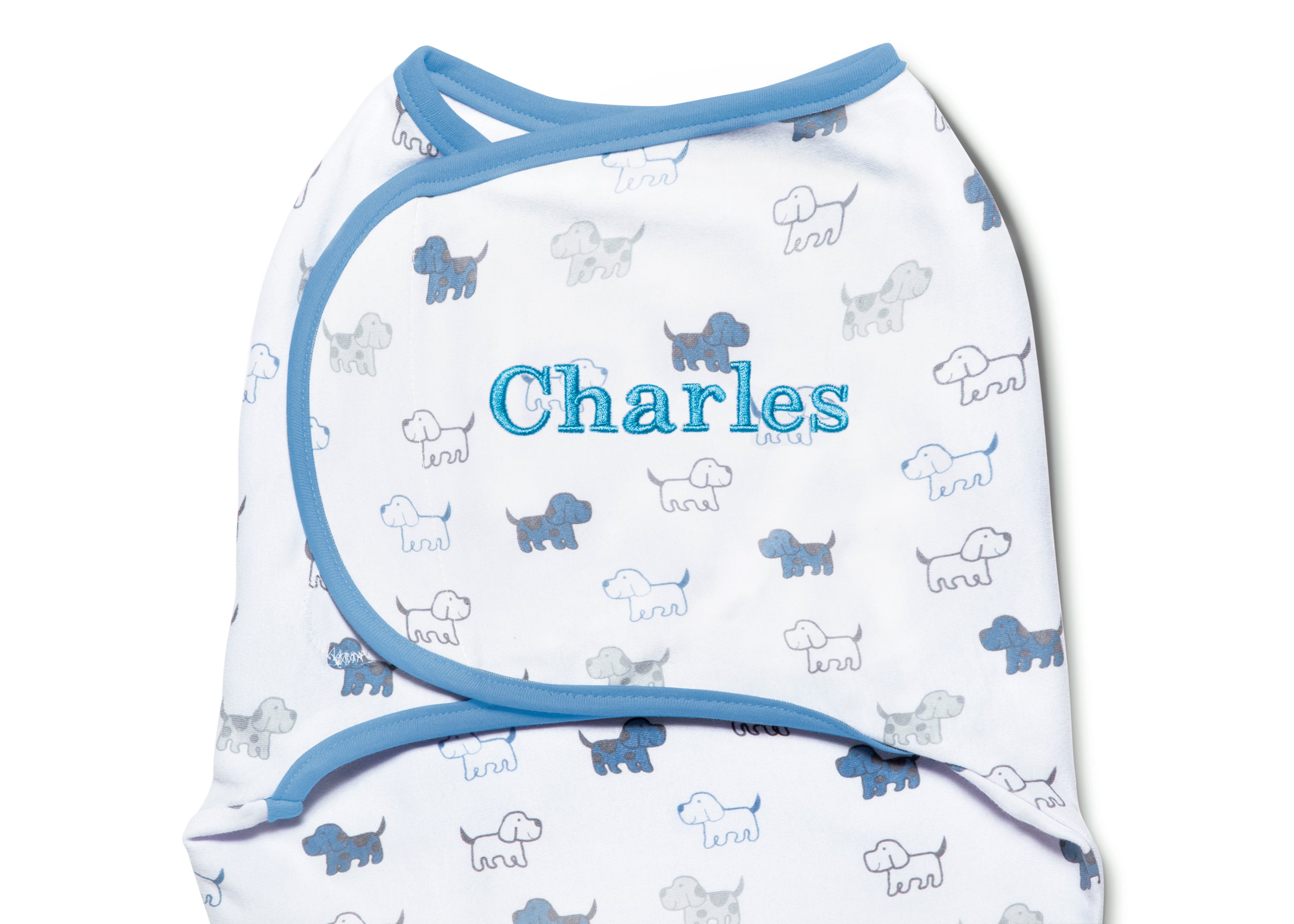Personalized Little Lambs Adjustable Swaddle Wrap - 100% Soft Cotton Baby Blanket - Extra Small Size (0-3 Months/4-7 lbs) - Perfect for Newborn Sleep & Swaddling