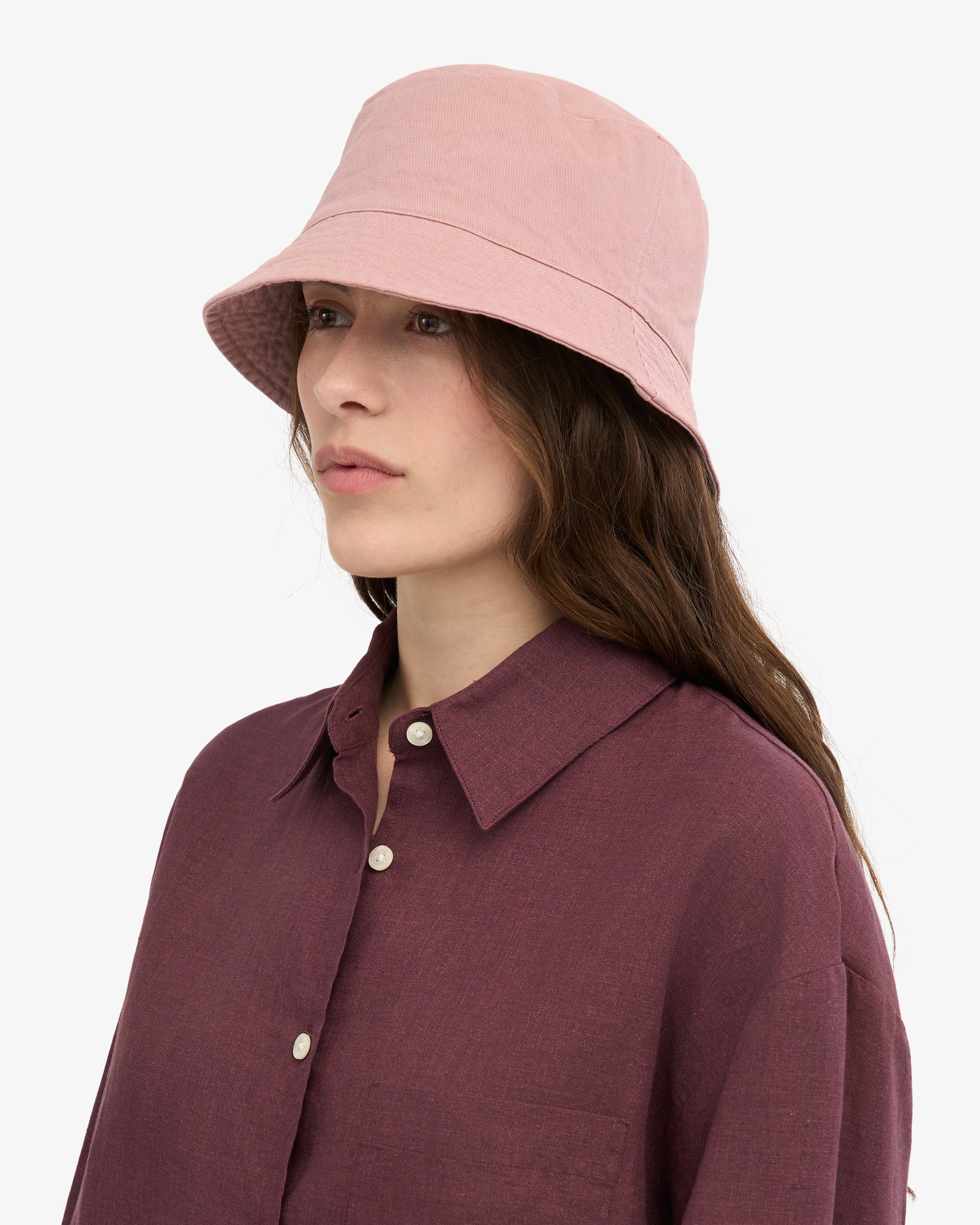 Organic Cotton Bucket Hat for Men & Women - Breathable Sun Protection, Navy Blue - Perfect for Beach, Hiking, and Outdoor Activities