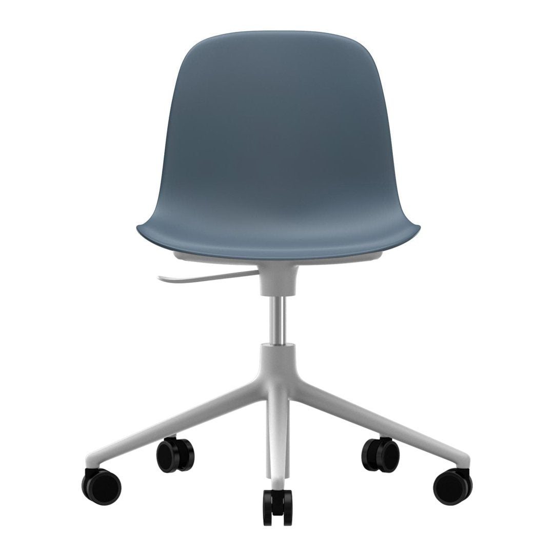 Ergonomic Form Chair with 5W Swivel Base & Gas Lift - Adjustable Office Chair for Home & Workspace - Perfect for Computer Desk, Gaming, and Professional Workstations