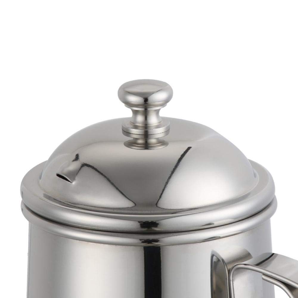 Premium 304 Stainless Steel French Press Coffee Maker - 650ml Handcrafted Coffee Pot for Rich & Smooth Brew - Perfect for Home, Office, Camping & Gifts