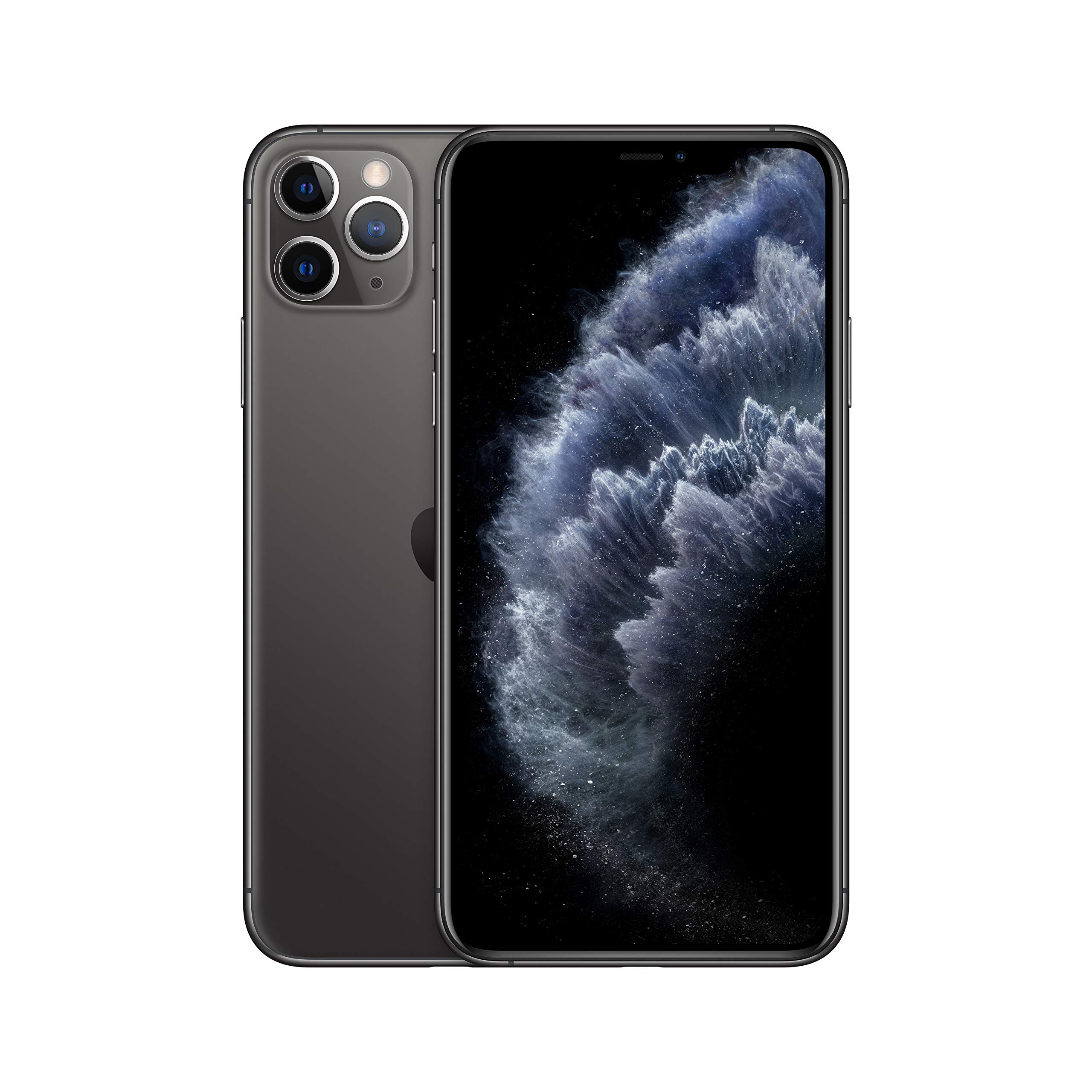 Apple iPhone 11 Pro Max 256GB Space Gray - Unlocked Smartphone with Cricket Wireless Plan | Perfect for Streaming, Gaming & Professional Photography