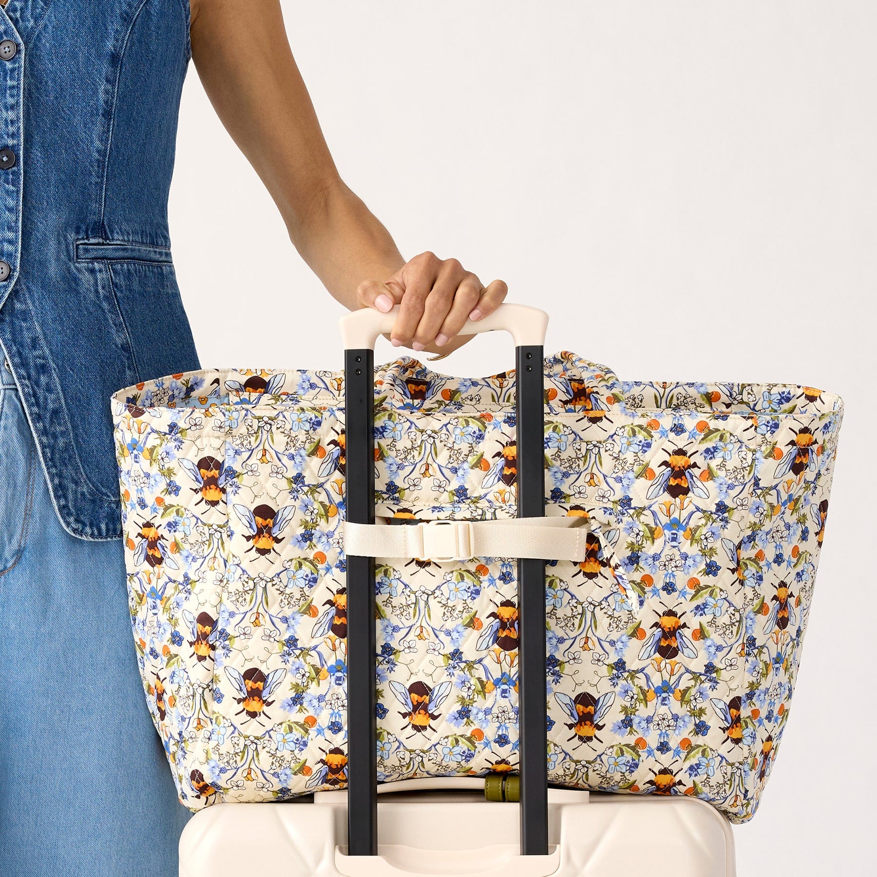 Stylish Knollton Tote Bag for Women - Durable Canvas Shopping Bag with Long Handles - Perfect for Work, Gym, Beach & Daily Use