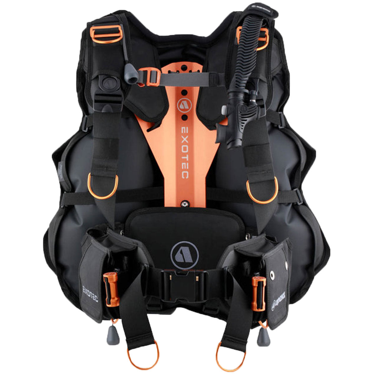 Apeks Exotec BCD - High Performance Buoyancy Compensator for Scuba Diving | Orange Color | Perfect for Professional Divers & Underwater Exploration