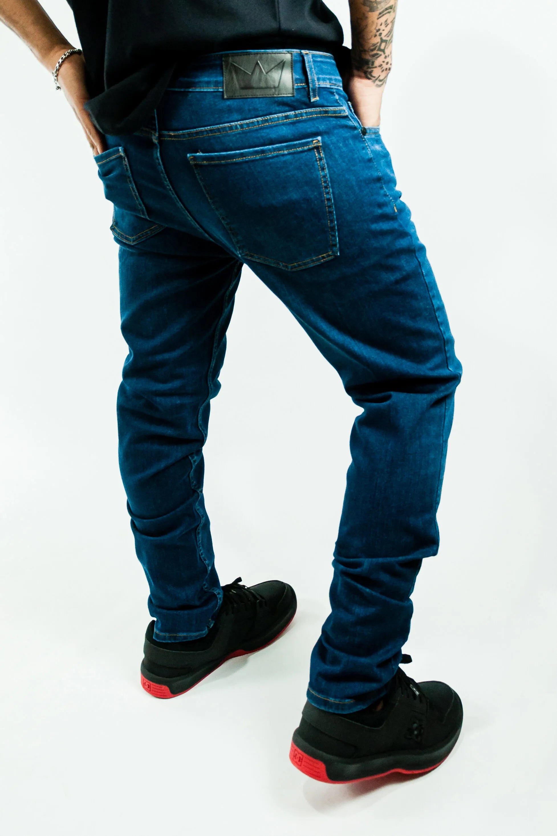 Jean Kingpin Je KP SL Stone Azul - Premium Men's Slim Fit Jeans for Casual & Streetwear Outfits | Perfect for Everyday Wear, Parties & Date Nights