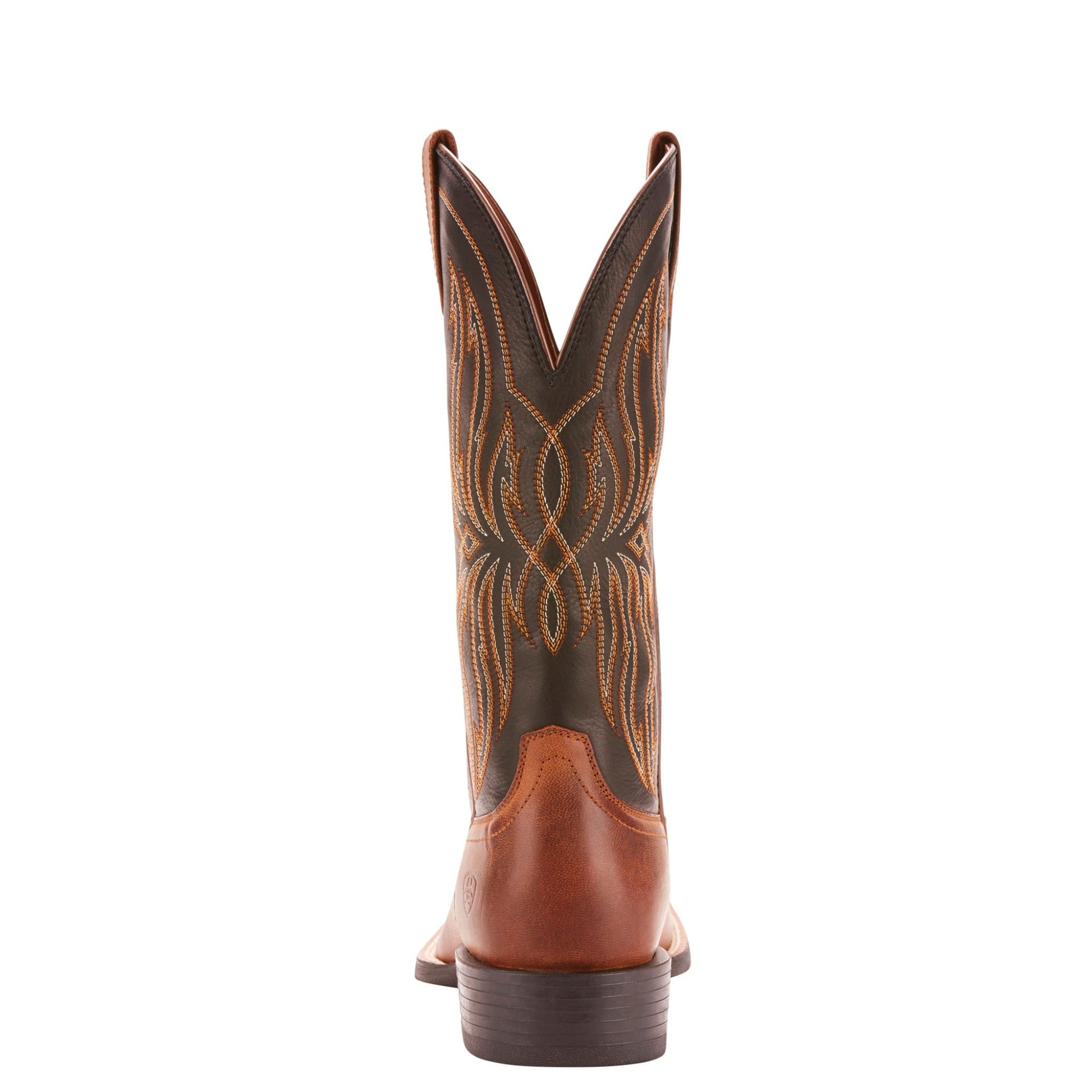 Ariat Men's Sport Rustler Boot - Western Cowboy Work Boots for Men, Durable Leather Riding Boots with Comfortable Fit - Perfect for Ranch Work, Horseback Riding & Outdoor Activities