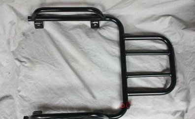 Honda Big Ruckus PS250 Motorcycle Luggage Rack - Heavy Duty Rear Cargo Carrier for Scooter Accessories - Perfect for Commuting, Grocery Shopping & Urban Travel