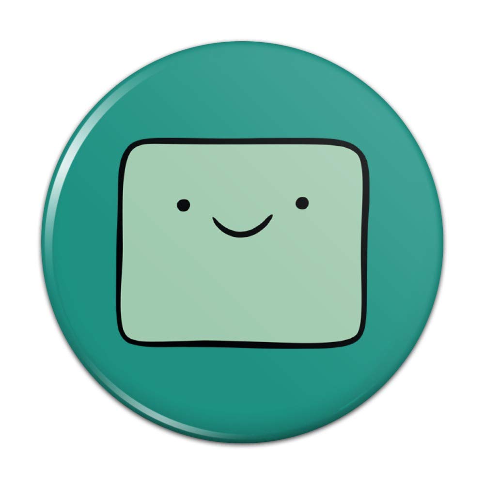 Adventure Time BMO Head Refrigerator Magnet - Cute Cartoon Kitchen Decor for Fans, Perfect for Fridge, Locker & Office Use