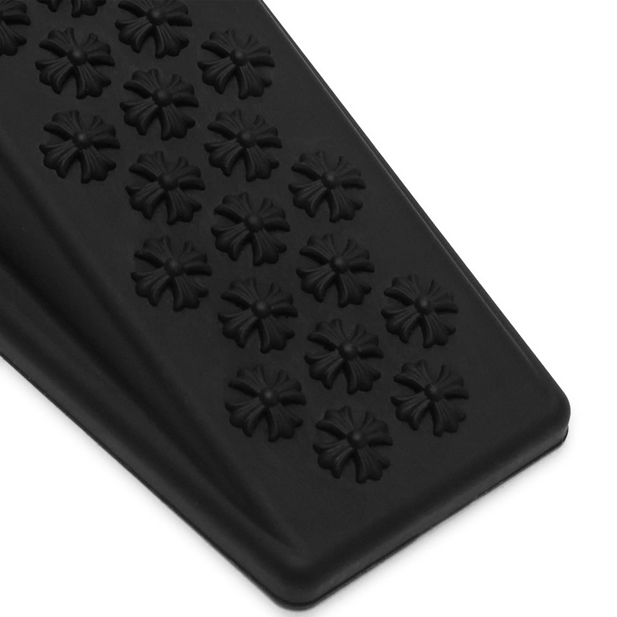 Chrome Hearts Black Door Stopper - Heavy Duty Metal Door Stop for Home & Office - Perfect for Preventing Door Damage and Noise