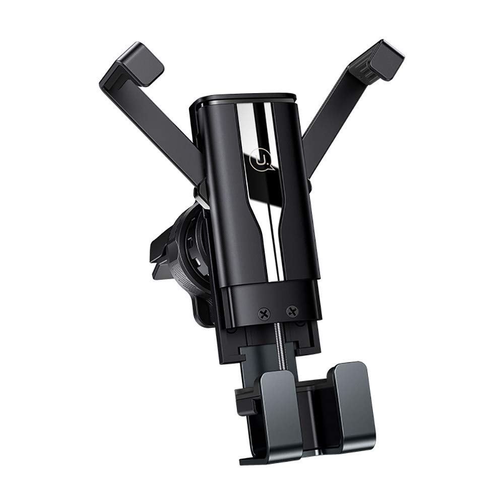 Gravity Car Phone Mount - Auto Mini Retractable Bracket for Car Air Outlet, 360° Adjustable Holder for Most Smartphones - Perfect for Hands-Free Navigation and Safe Driving