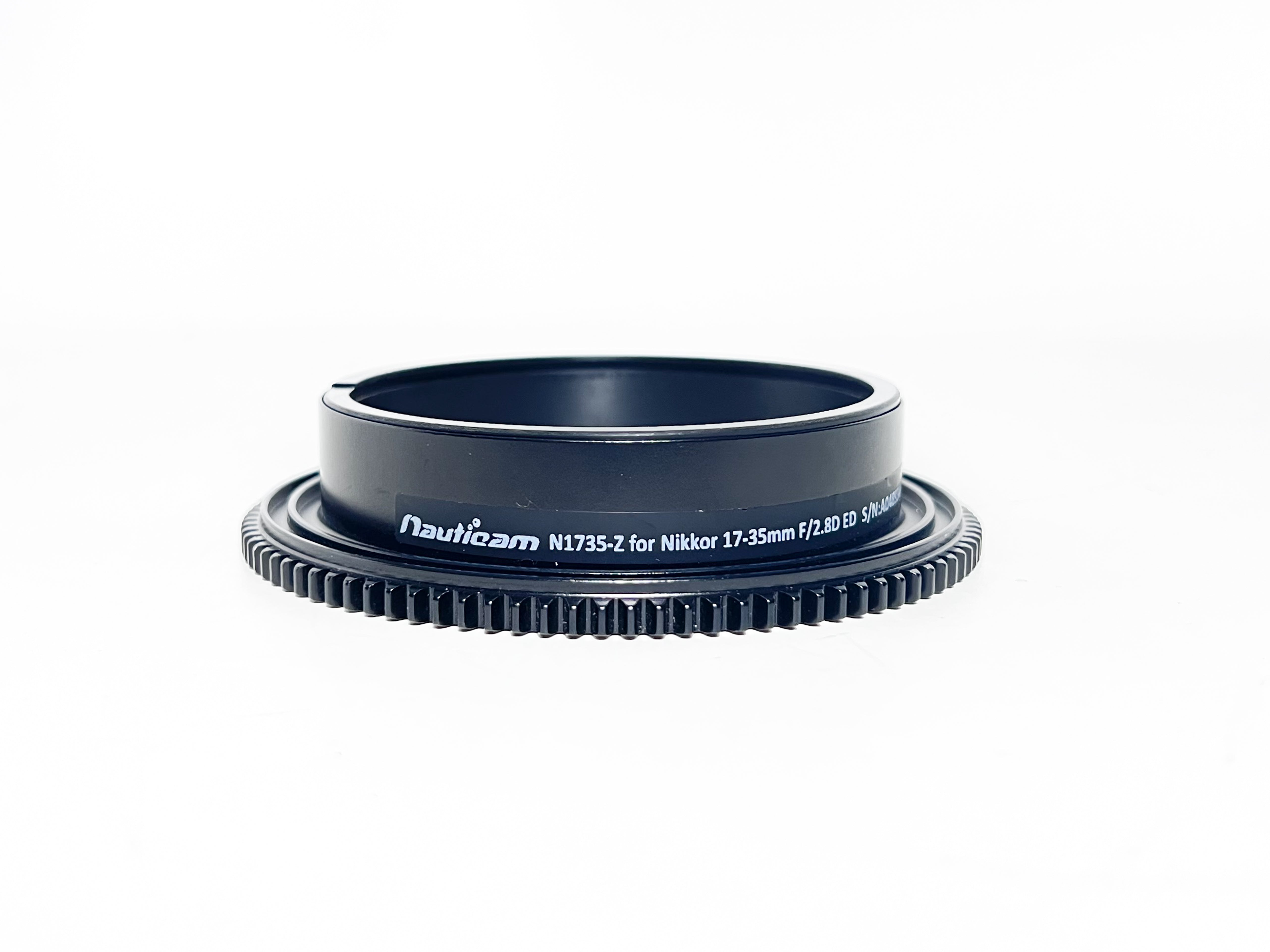 NAUTICAM N1735 Zoom Gear for Nikon 17-35mm f/2.8D ED Lens - Underwater Photography Accessory for Diving & Marine Exploration