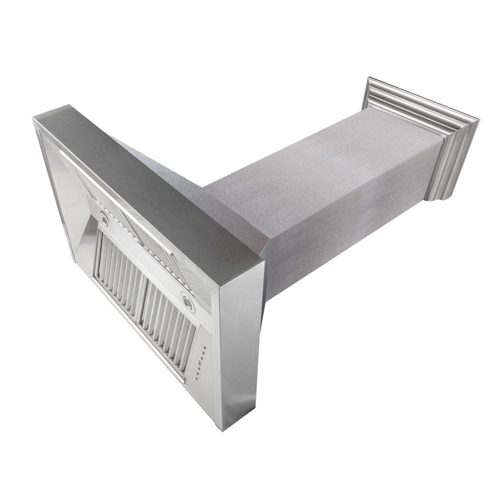 ZLINE 36-Inch Professional Kitchen Package - Stainless Steel Dual Fuel Range, Ducted Range Hood & Dishwasher Set for Modern Home Cooking & Entertaining