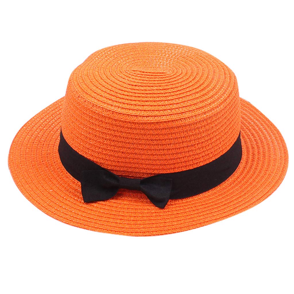 Women's Foldable Straw Sun Hat - Wide Brim Summer Beach Visor for UV Protection, Travel & Outdoor Activities