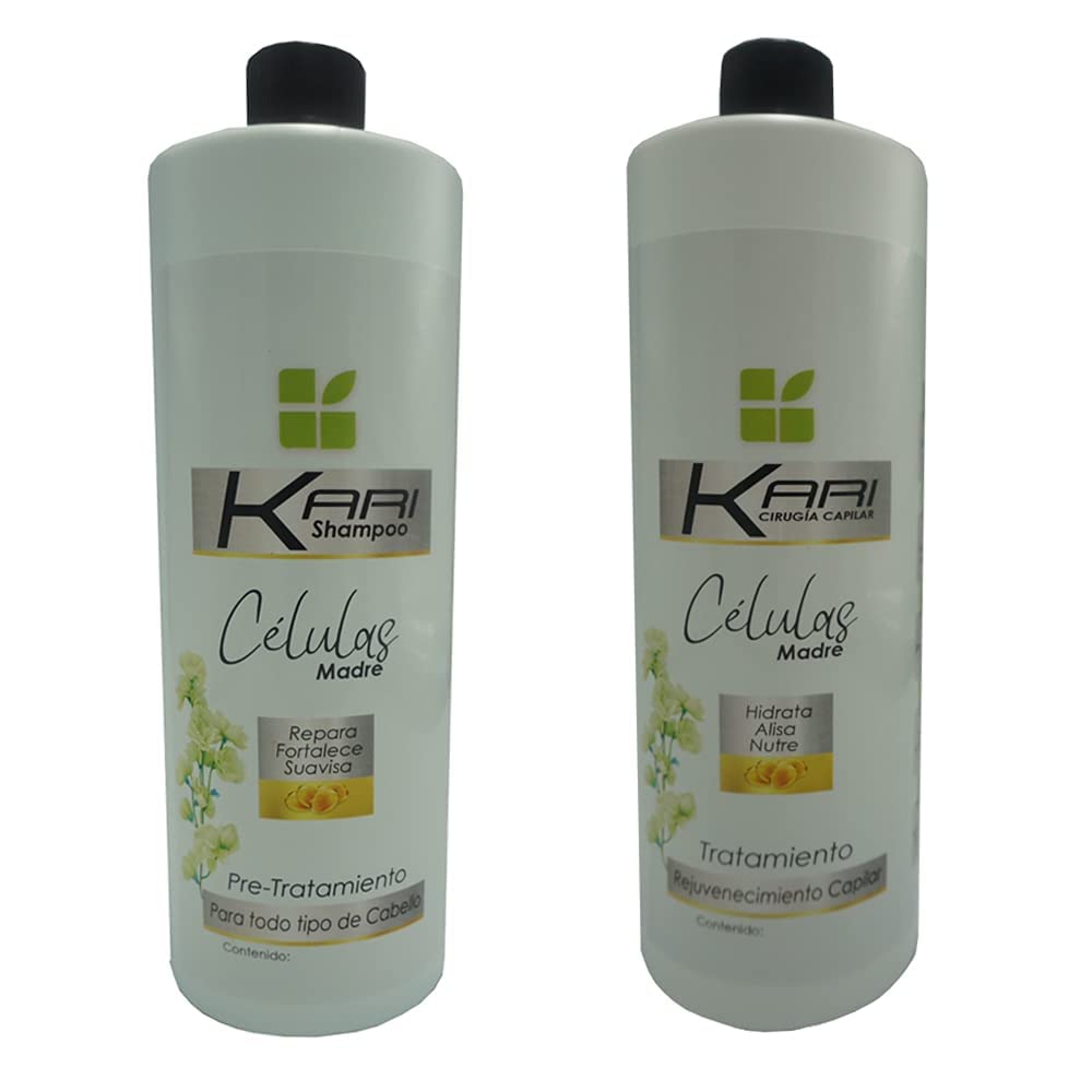 Kera Fruit Stem Cell Hair Treatment 16oz - Professional Hair Repair for Thinning & Damaged Hair - Salon Quality Results for Men & Women at Home