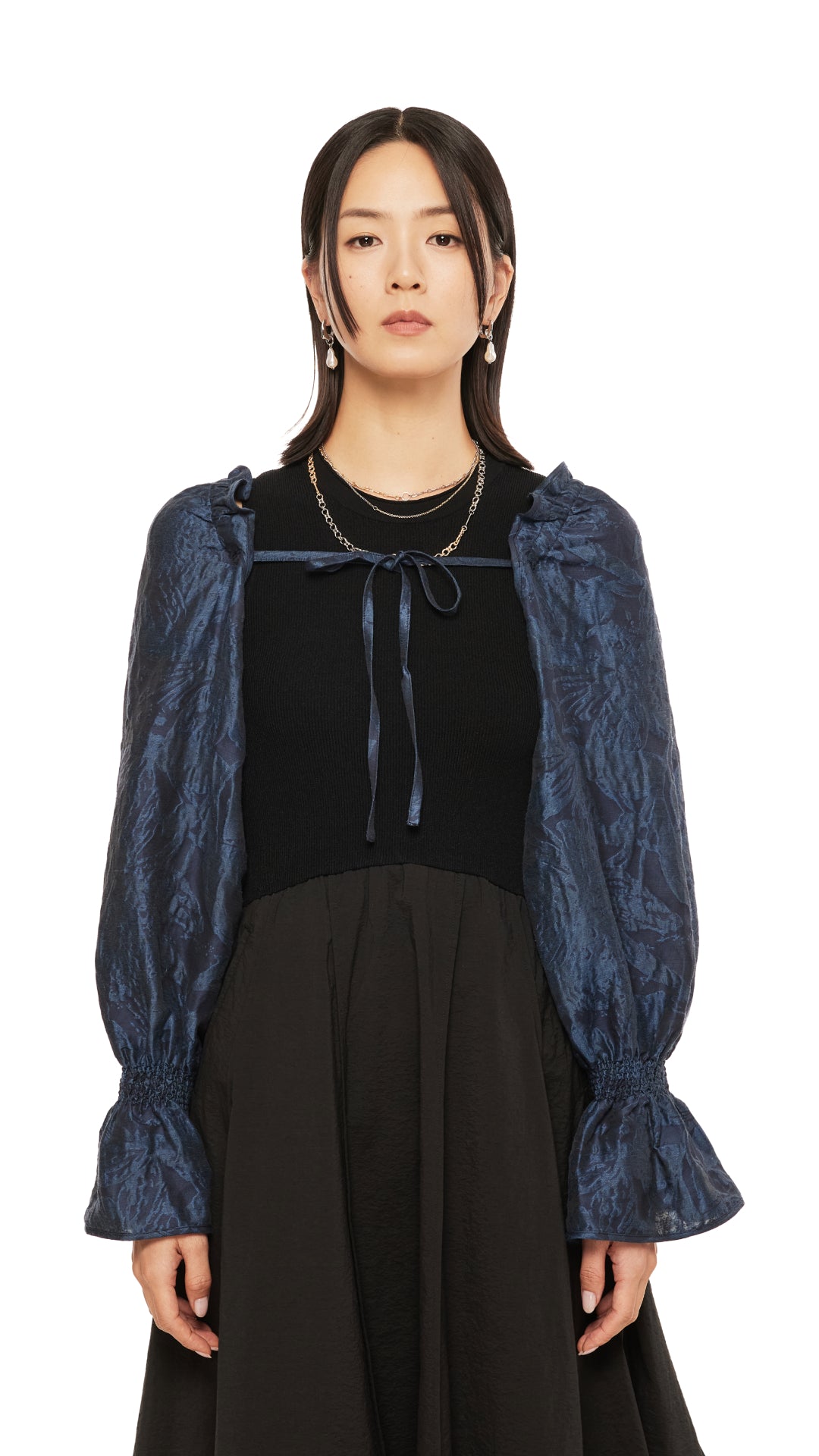 Stylish Jacquard Cropped Jacket for Women - Trendy Floral Embroidery Lightweight Spring Outerwear - Perfect for Casual Outings, Date Nights & Office Wear