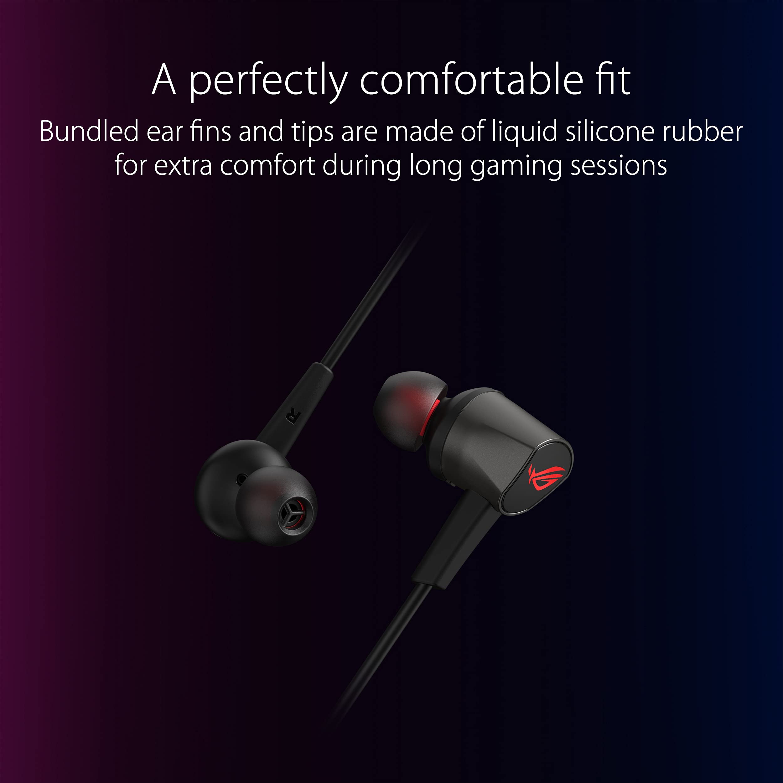 ASUS ROG Cetra Core II Gaming Headset with ANC, 10mm Drivers & USB-C for PC, PS5, Mobile - Immersive Sound for Gaming, Music & Movies