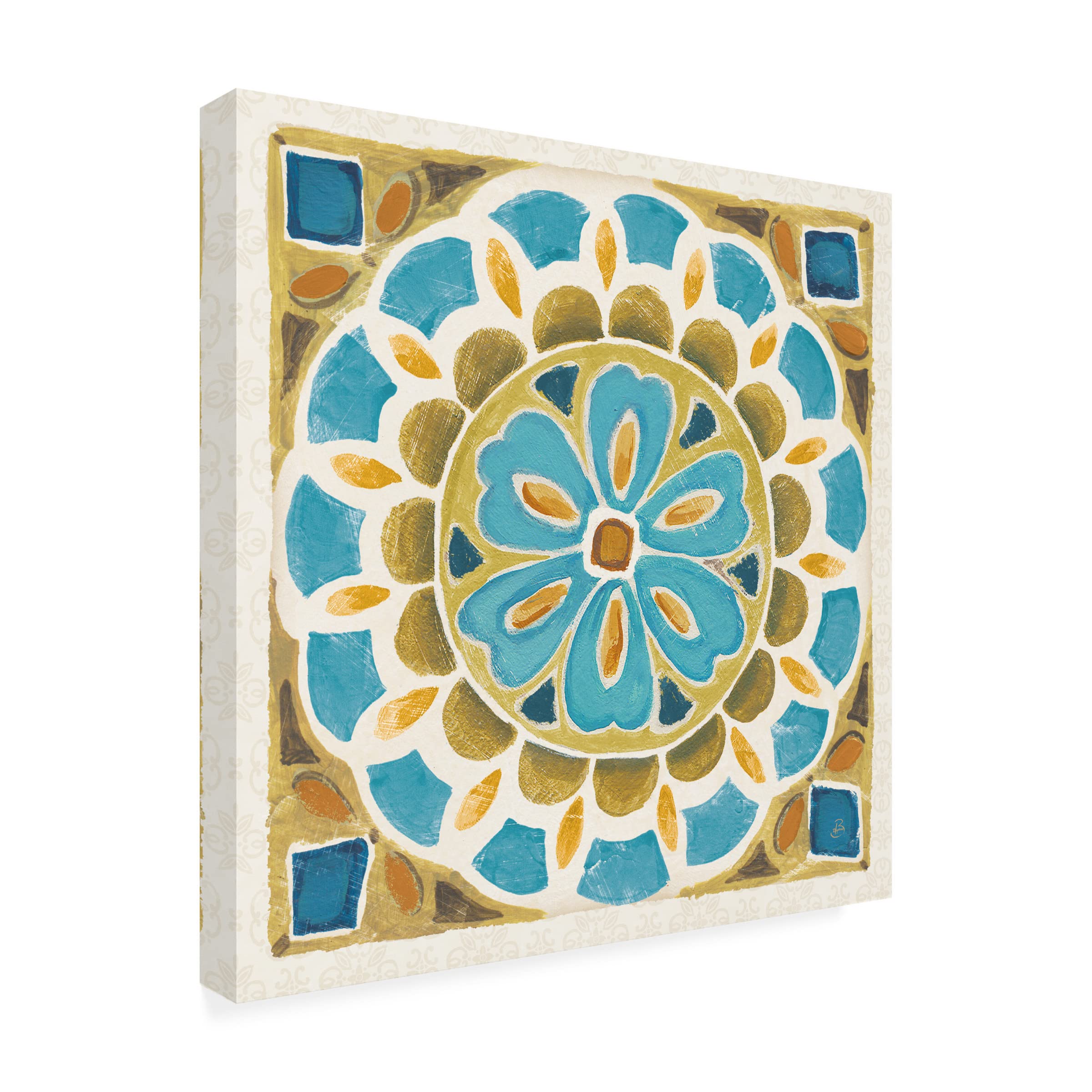 Trademark Fine Art 'Love Tales VIII' Canvas Wall Art by Daphne Brissonnet - Romantic Home Decor for Living Room, Bedroom & Office
