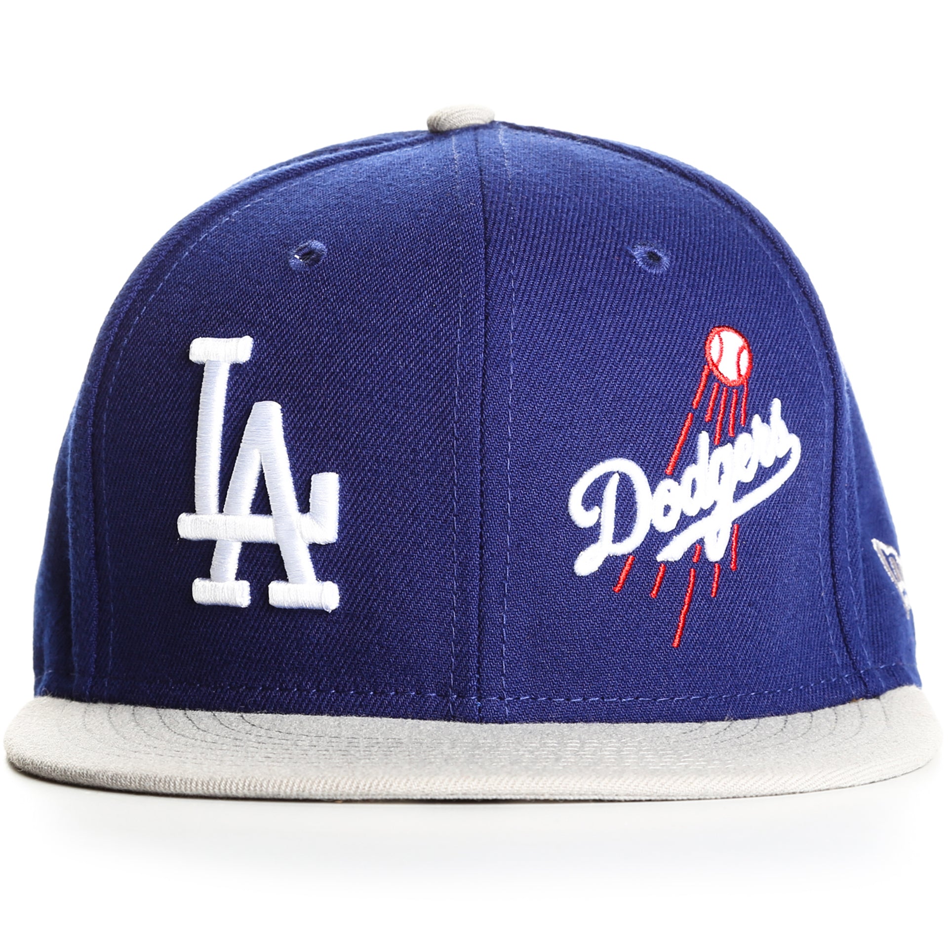 New Era 9Fifty Y2K NE Double Whammy Los Angeles Dodgers Snapback Hat - Adjustable Blue Baseball Cap for Men & Women - Perfect for Sports Games, Streetwear Fashion and Casual Outfits