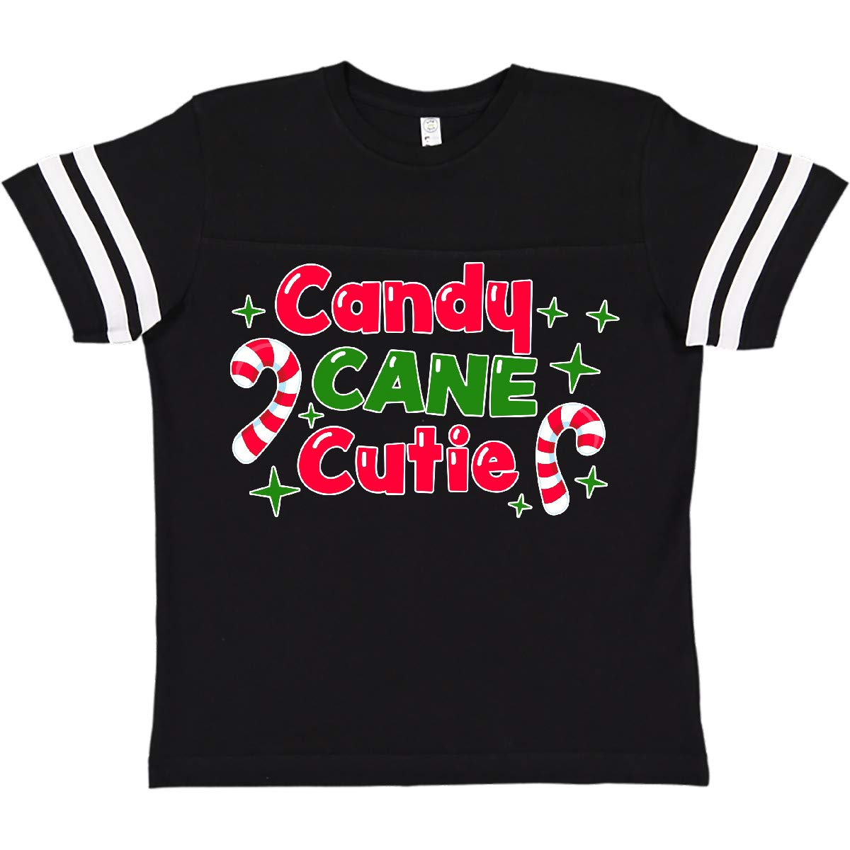 Inktastic Christmas Candy Cane Cutie Youth T-Shirt - Fun Holiday Gift for Kids & Teens - Perfect for Christmas Parties & Family Gatherings