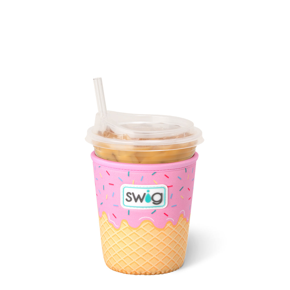 Small Iced Cup Coolie - Insulated Beverage Holder for Cold Drinks, Perfect for Parties, Beach Outings and Summer Gatherings