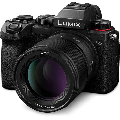 Panasonic LUMIX S 85mm F1.8 Full Frame Lens - Premium Portrait Photography Lens for Mirrorless Cameras, Perfect for Weddings, Events & Professional Studio Shoots
