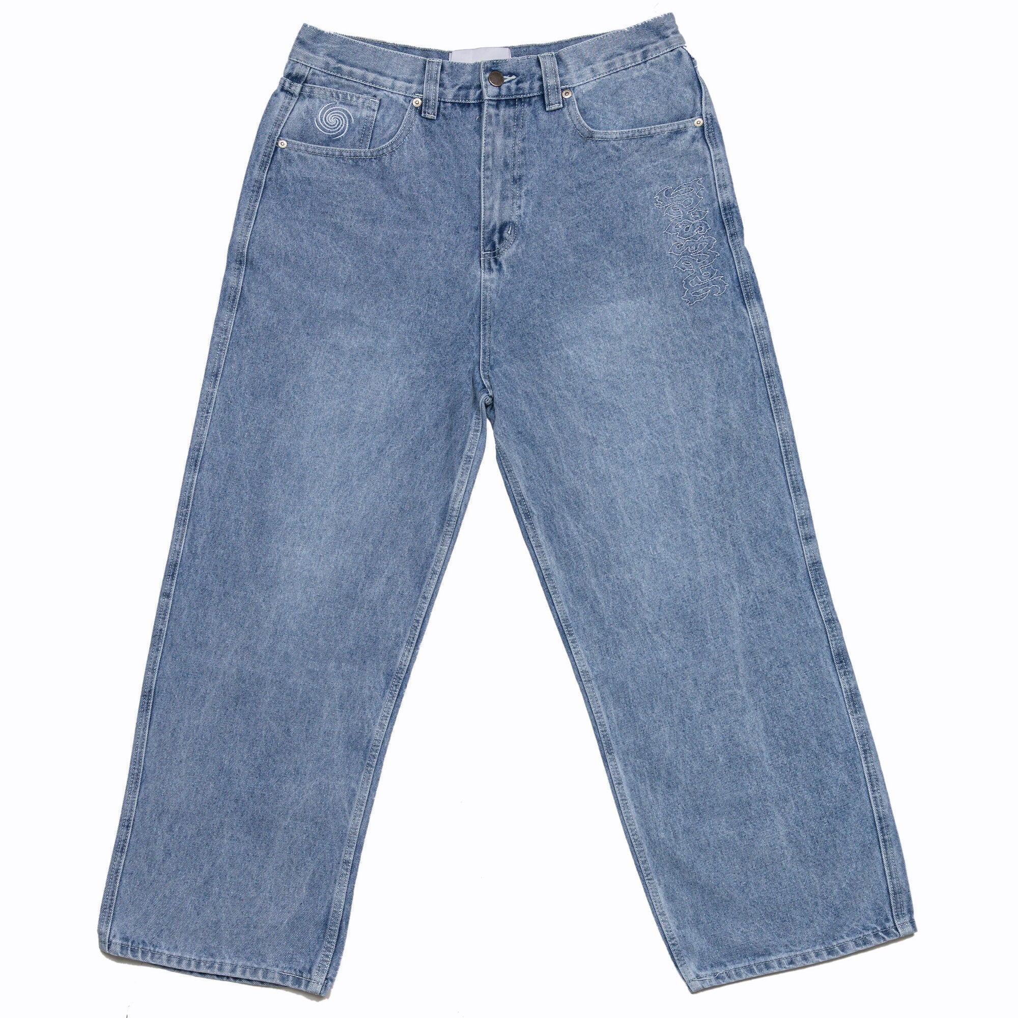 Mesmer Jeans I - Clear Blue Denim Jeans for Women | High Waist Slim Fit Stretch Comfort | Perfect for Casual Wear, Office & Night Out