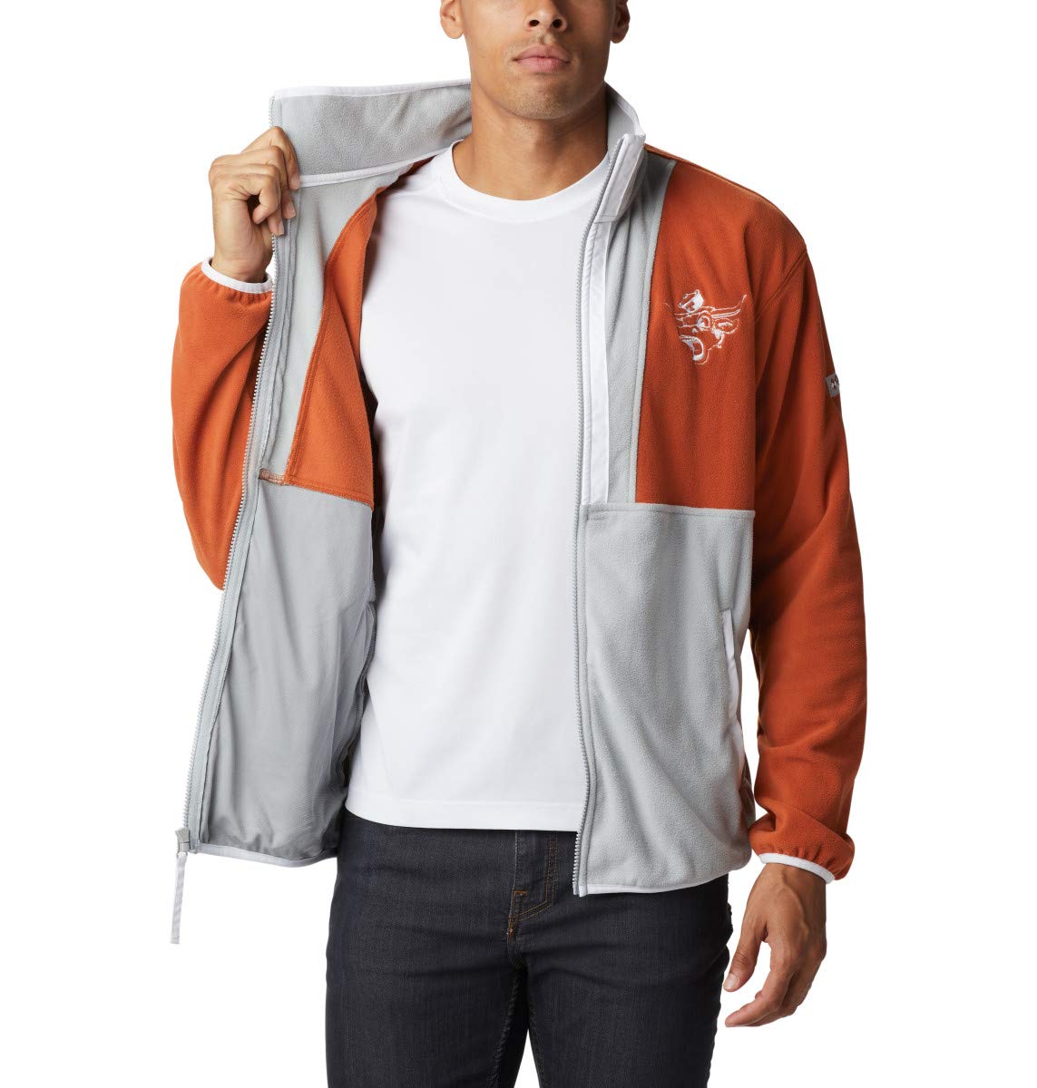 Columbia Men's CLG Back Bowl Fleece Jacket - Lightweight & Breathable for Hiking, Camping & Outdoor Adventures