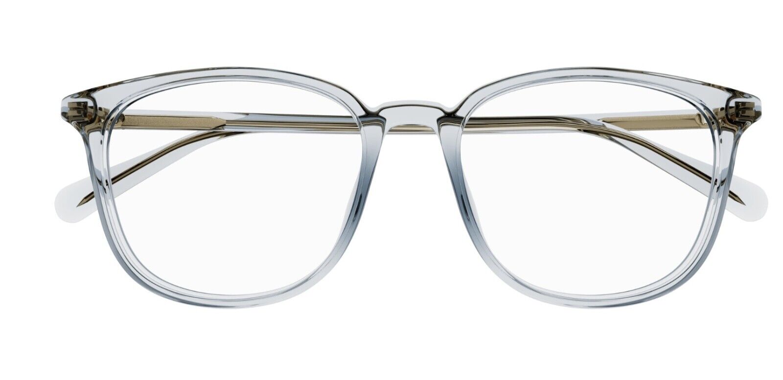Gucci GG1230OA 003 Grey Soft Square Men's Eyeglasses | Premium Designer Glasses for Men | Perfect for Work, Driving & Everyday Wear