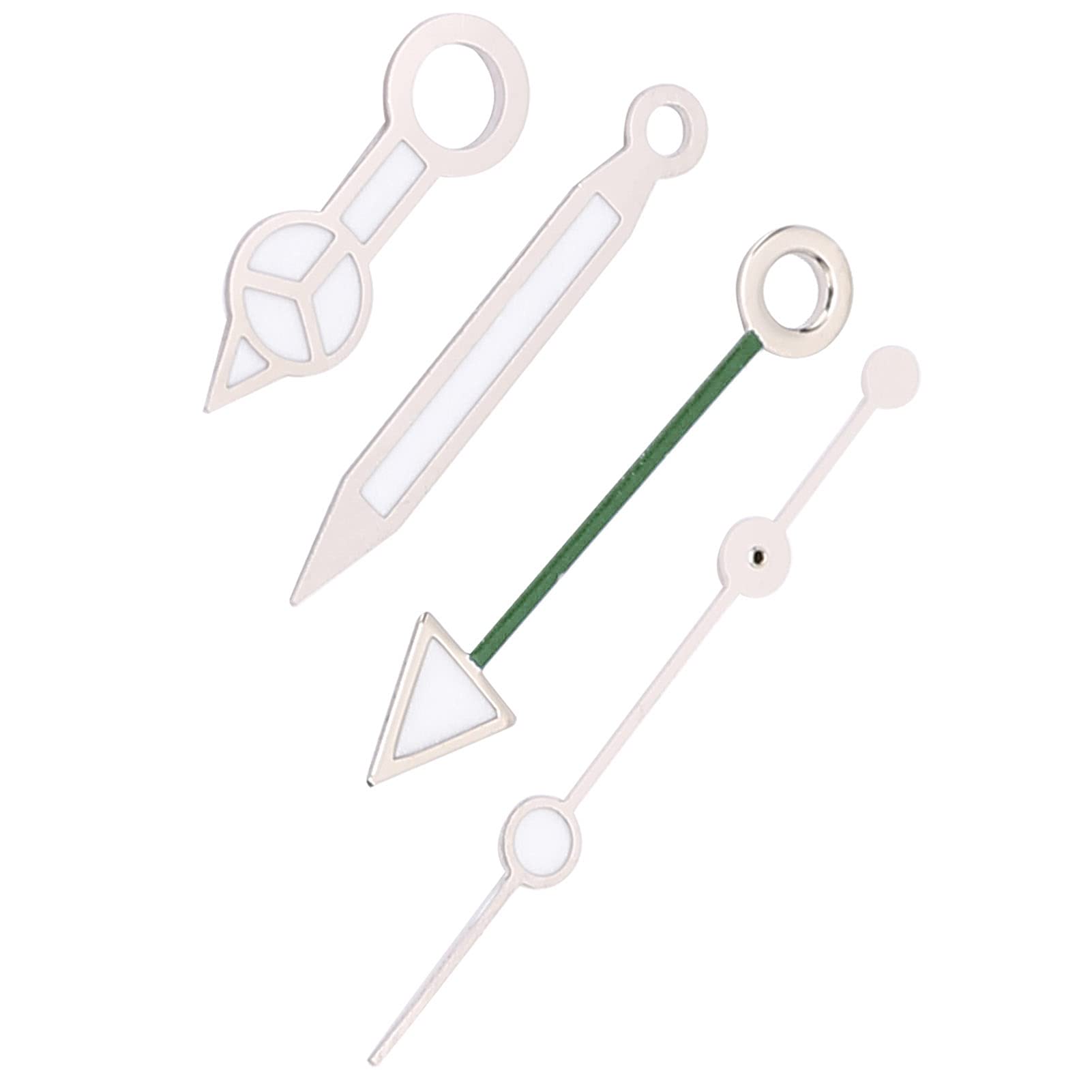 Professional Luminous Watch Minute Hands - Durable Spare Parts for Watch Repair (Blue & Green Needles, 3186) | Perfect for Watch Shops, DIY Enthusiasts & Home Watch Maintenance