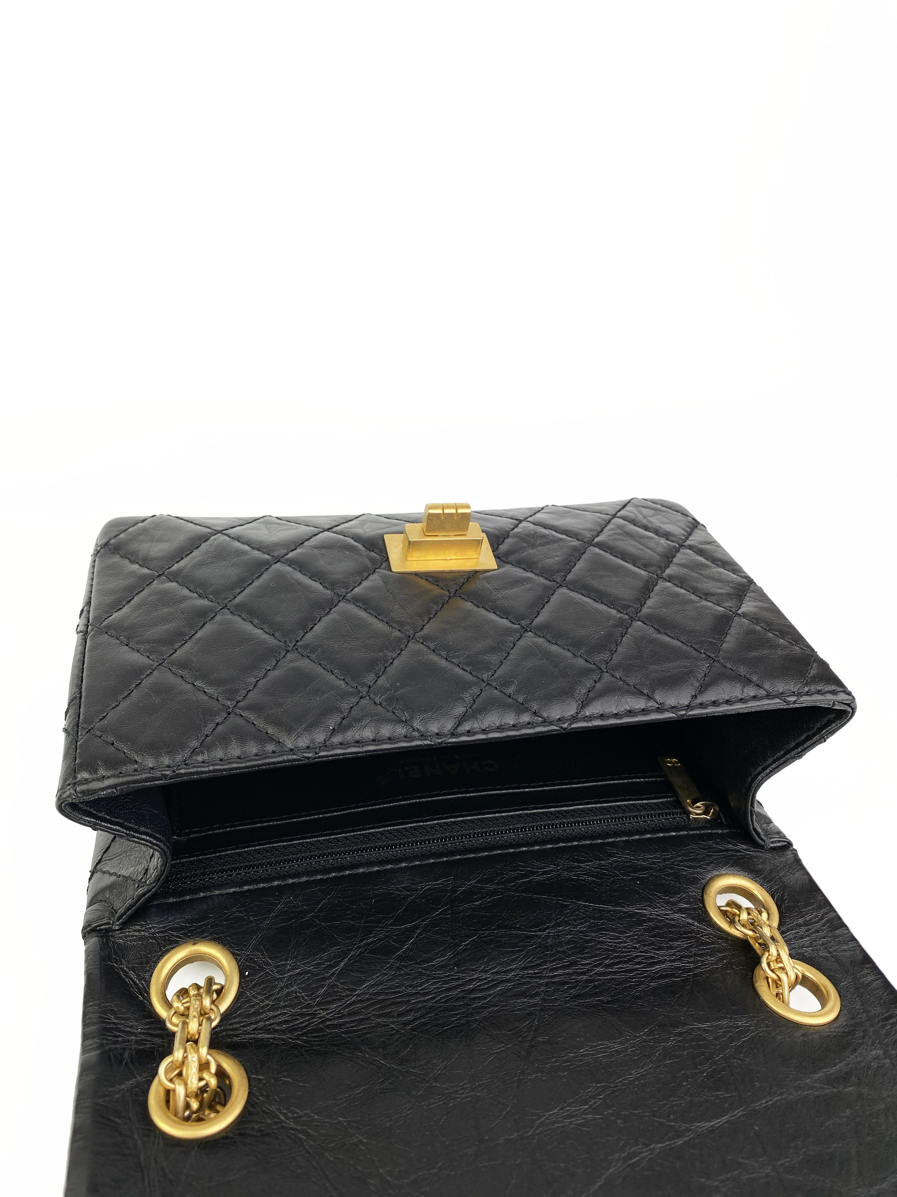 Chanel Mini 2.55 Flap Bag - Luxury Quilted Leather Crossbody Purse for Women | Perfect for Date Night, Parties & Everyday Elegance