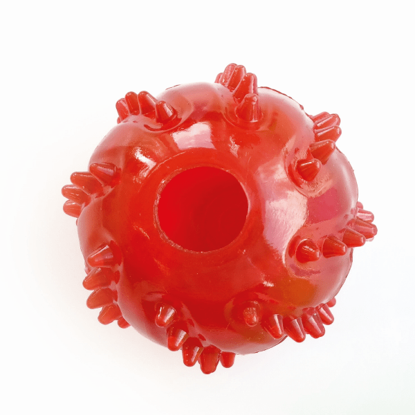 M PETS Jupiter Ball Treat Toy for Dogs - Interactive Chew Toy with Hidden Treat Compartment - Perfect for Training, Playtime & Mental Stimulation