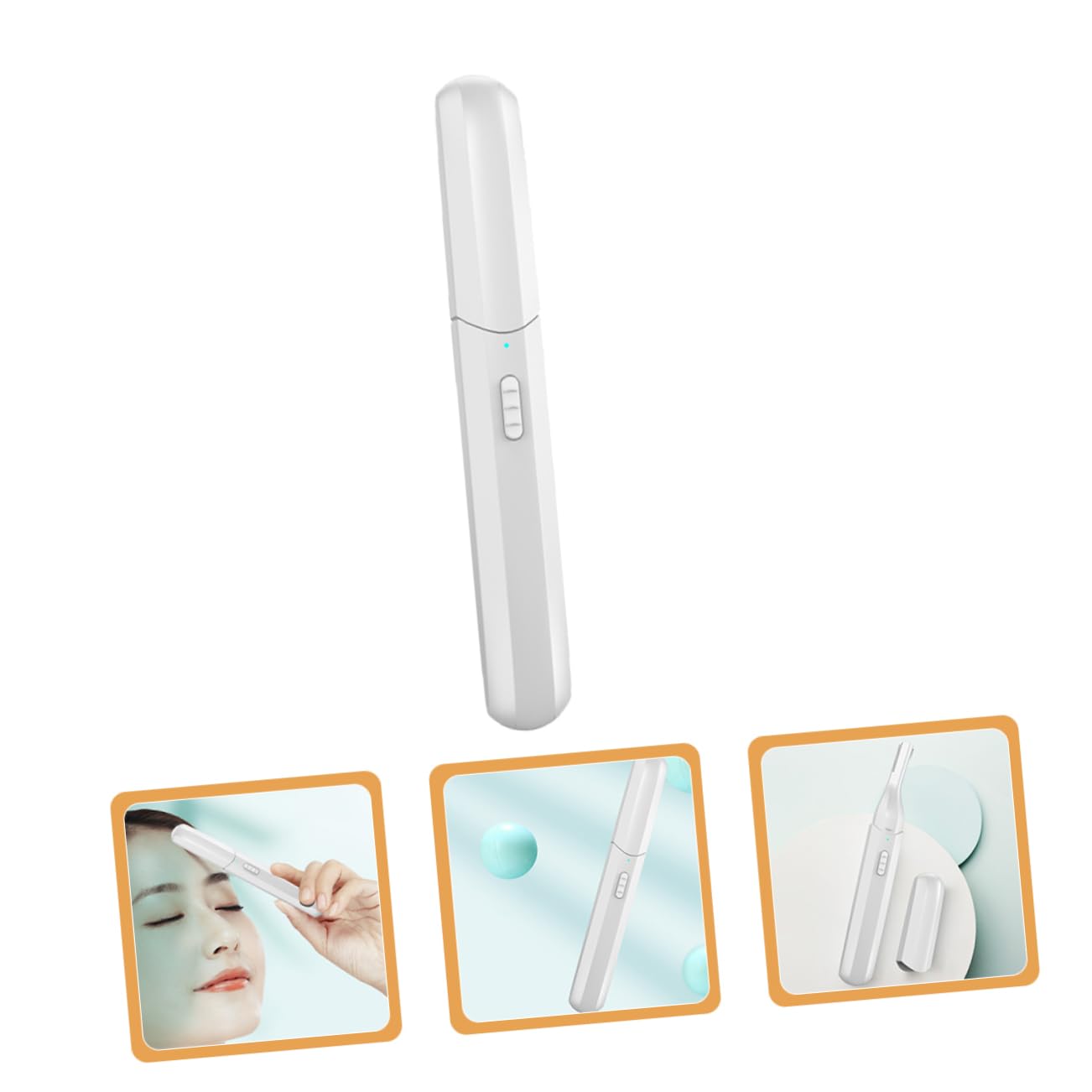 NOLITOY Electric Eyebrow Trimmer for Women & Men - USB Rechargeable Eyebrow Razor & Facial Hair Shaver - Precise Grooming Tool for Eyebrows, Upper Lip & Makeup Removal - Perfect for Travel & Home Use