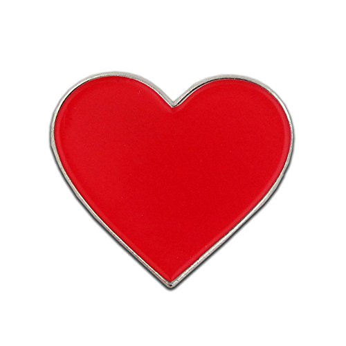 Red Heart Nickel Plated