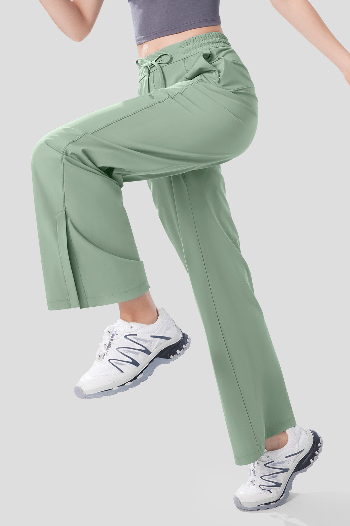 Vibrant Women's Cooling Sun Protection Pants UPF50+ - Lightweight Quick-Dry Hiking & Beach Pants for Outdoor Activities