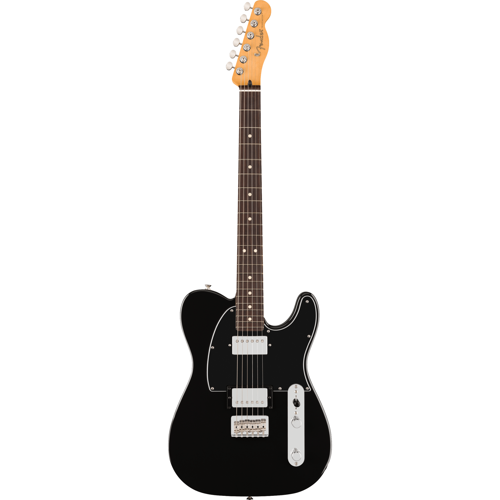 Fender Player II Telecaster HH Electric Guitar - Black | Professional Solid Body Guitar for Rock, Blues & Jazz | Perfect for Stage & Studio Performances