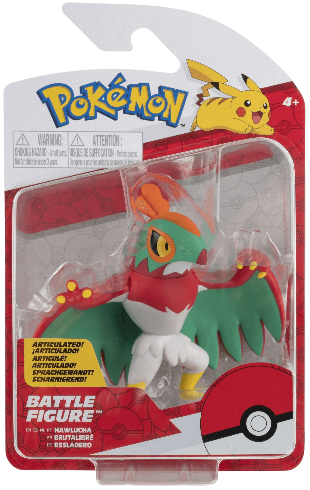 Jazwares Pokemon Battle Figures - 6-Inch Collectible Action Figures for Kids & Adults - Perfect for Battles, Displays & Gifts