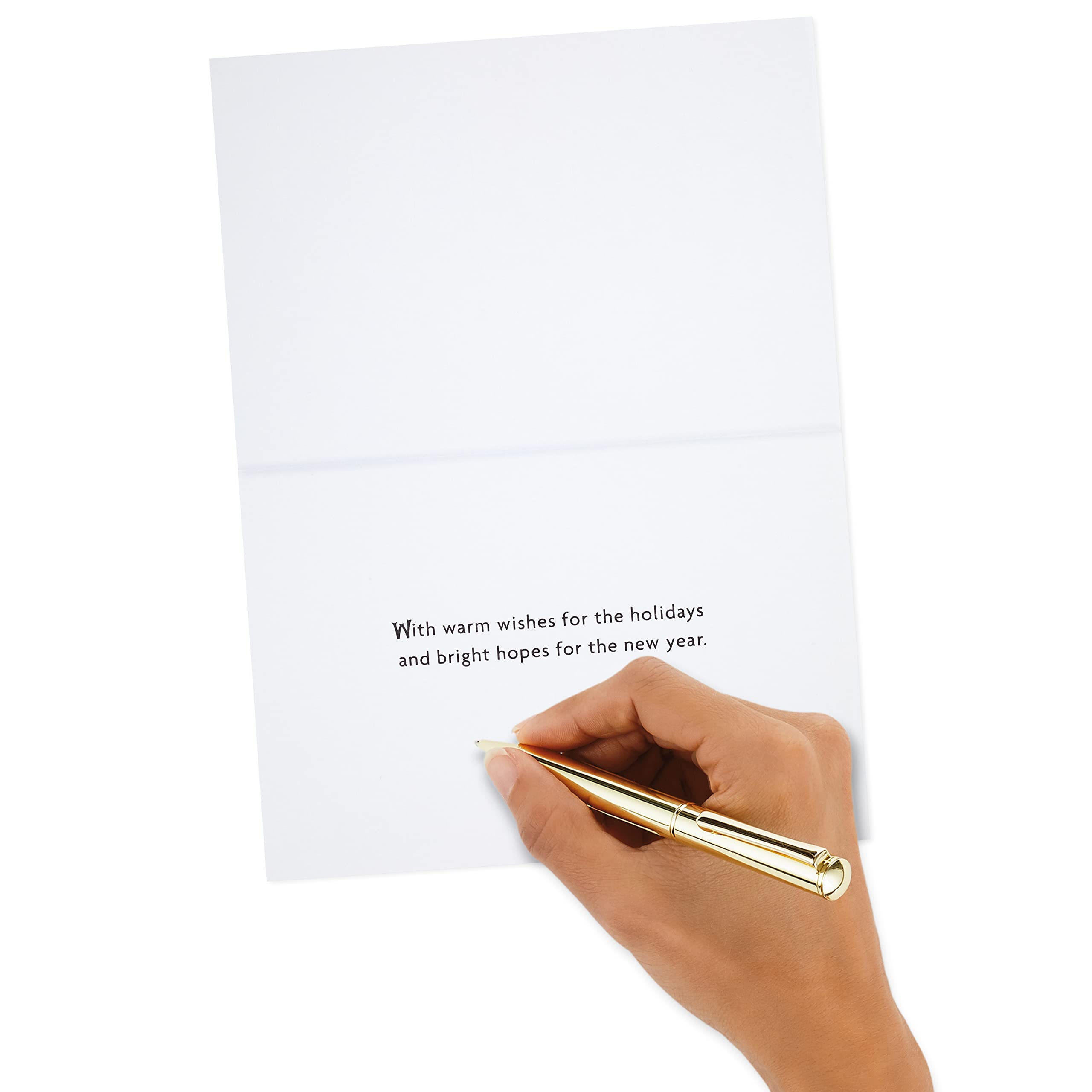 Hallmark Holiday Greeting Cards - 10 Pack with Envelopes | Christmas, Hanukkah, New Year Cards for Family & Friends | Perfect for Holiday Mailings, Office Gifts & Festive Celebrations