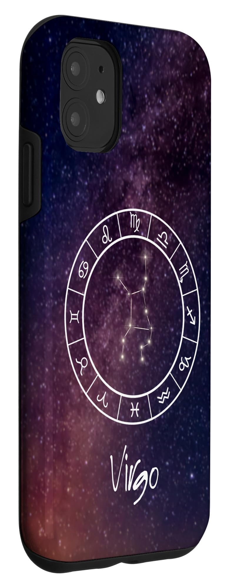 iPhone 11 Zodiac Sign Virgo Phone Case - Slim Protective Cover for Women & Girls - Perfect for Daily Use, Work, School & Travel