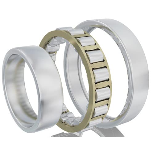 FAG (Schaeffler) NJ2228-E-M1-C3 Cylindrical Roller Bearing - 140mm ID x 250mm OD x 68mm Width, Straight Bore, C3 Clearance - Heavy Duty Industrial Machinery, Gearboxes, Pumps & Power Transmission Applications