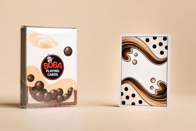 Premium Boba Tea Themed Playing Cards - 52 Deck with Unique Bubble Tea Designs | Perfect for Game Nights, Parties, and Gifts