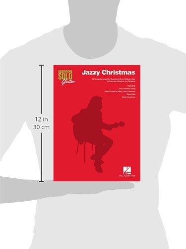 Jazzy Christmas Guitar Book for Beginners - Easy Solo Guitar Sheet Music for Holiday Songs - Perfect for Festive Performances & Learning